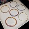 Super flash zircon geometric square buckle bracelet fashionable simple and versatile temperament bracelet light luxury high-end jewelry women