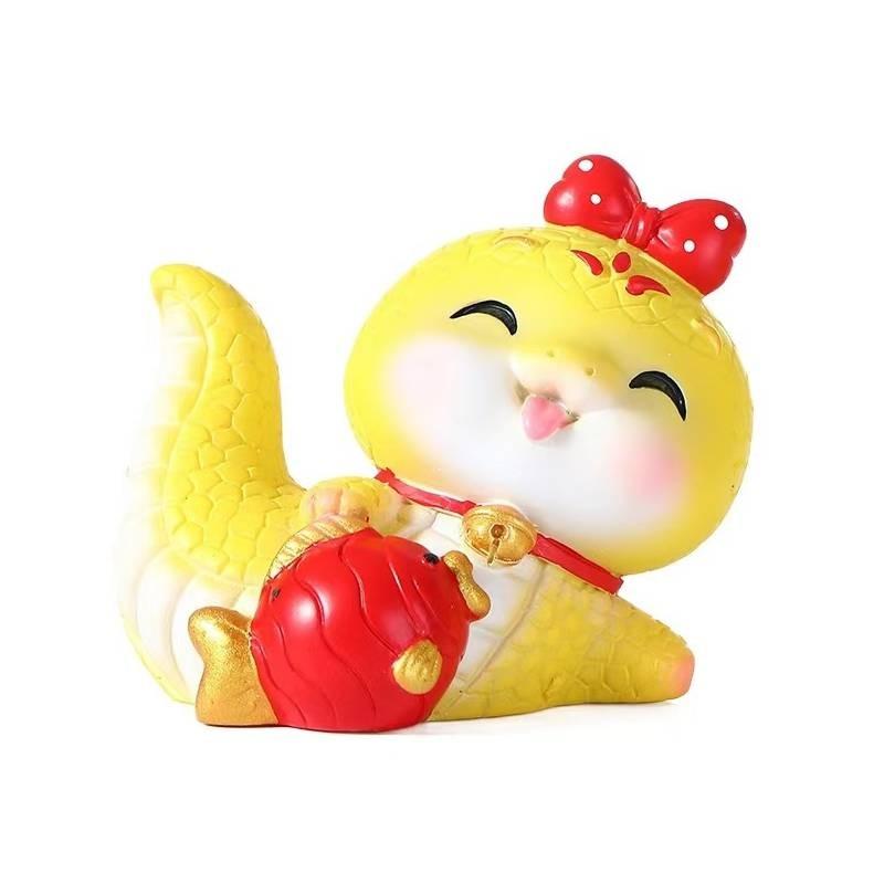 Of The Year Snake Mascot Character Model Toy Girls Children Holiday Decoration