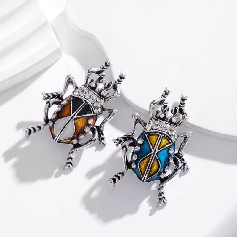 Insektenbrosche aus galvanisierter Zinklegierung für Damen und Herren (Sommer)