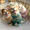 1 PC Automatic Folding Umbrella - Corgis Pattern, Portable & Foldable Design with 8 Ribs, Christmas Birthday Gifts