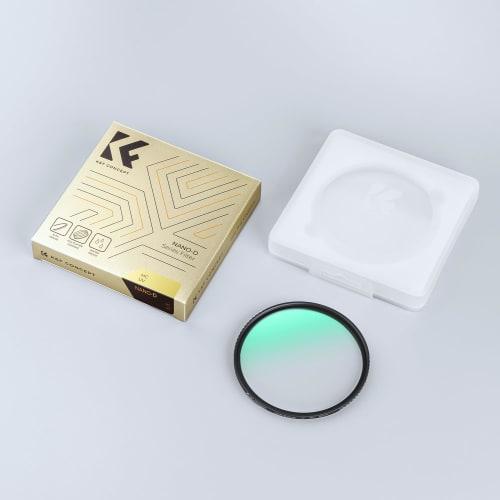 K&F Concept 52mm Lens Filter High Transmittance Ultra Thin Water Repellent and Stain Resistant AGC Japanese Optical Glass Lens Protection MCUV Filter