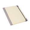 Document Organizer Folio Secure Storage Prevent Loss PU Leather Expanding File Folder Beige