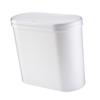 Bathroom Trash Can Multipurpose Large Capacity Modern Nordic Style Kitchen Garbage Can with Press Type Lid for Home
