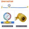 Zmayastar R134a Zm-240420-40 Air Conditioner Gas Charging Hose with Meter for Cars, Supplies,