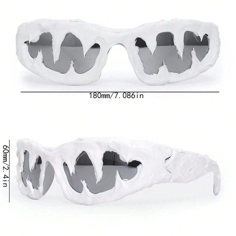 Fashionable Victorian Steampunk Glasses Creative Punk Style Halloweens Men Eyewear