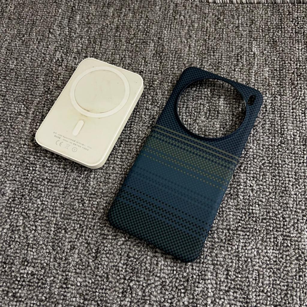 New Carbon Fiber Kevlar Pattern Phone Case For VIVO X200 Pro Mini X200S Ultra Thin Magnetic Shockproof Cover