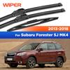 For Subaru Forester SJ MK4 2013-2018 2014 2015 Wiper Front & Rear Wiper Blades Windshield Windscreen Window Brushes 26"+17"+14"