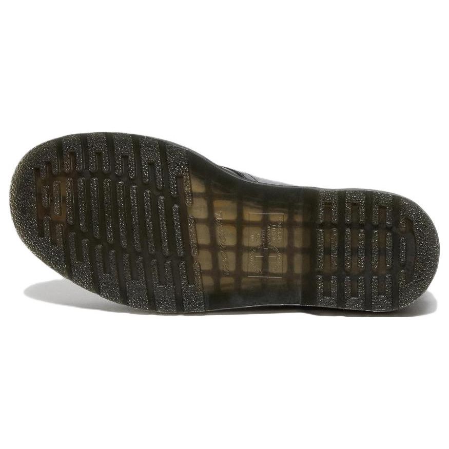 Dr. Martens 1461 Distorted Leopard Print Unisex Black Smooth Leather 27686001