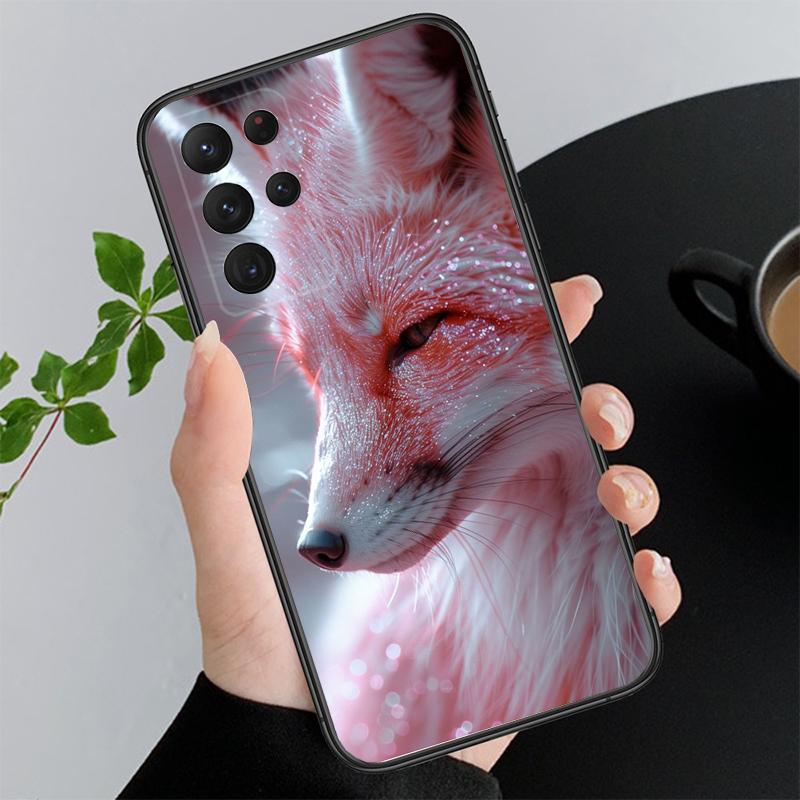 

Phone Case For Samsung A55 A16 A56 A36 A35 A15 A53 A54 A33 A34 A25 A05S A52 A52S A14 A26 A71 Cute Fox A56