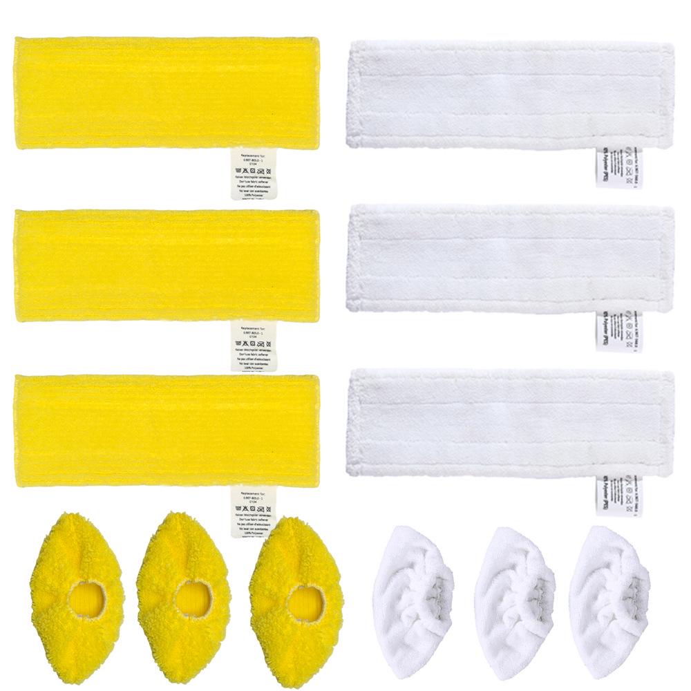 Kärcher SC Series Sada parních doplňků: Obsahuje malý kulatý kartáč, měděný kartáč, podlahovou hubici