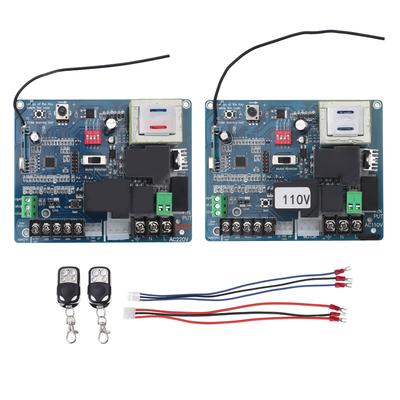 Electric Door Control Board Sliding Gate Opener Main Board Auto Power Off Memory Function Stable Anti Interference for Office