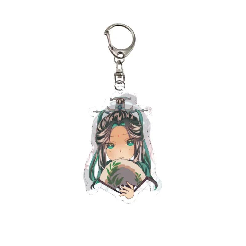 Scum Villain Self Saving System Shen Qingqiu Luo Binghe Keychains Mo Dao Zu Shi Cosplay Keychain Toy Keyring Cute Bag Pendant