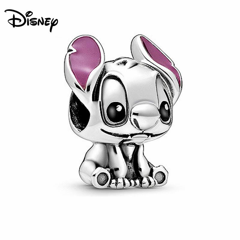New 925 silver Stitch Donald Duck Charm Bead suitable for original women's bracelet DIY jewelry gift