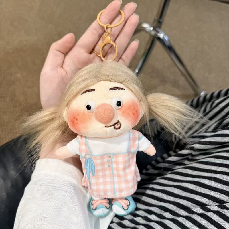 Die neueste explosive Sommersprossen-Familienpuppe Kawaii Plüschtier Figurpuppe Cartoon Anime Niedlich Super Niedlich Geschenkpuppe 16cm
