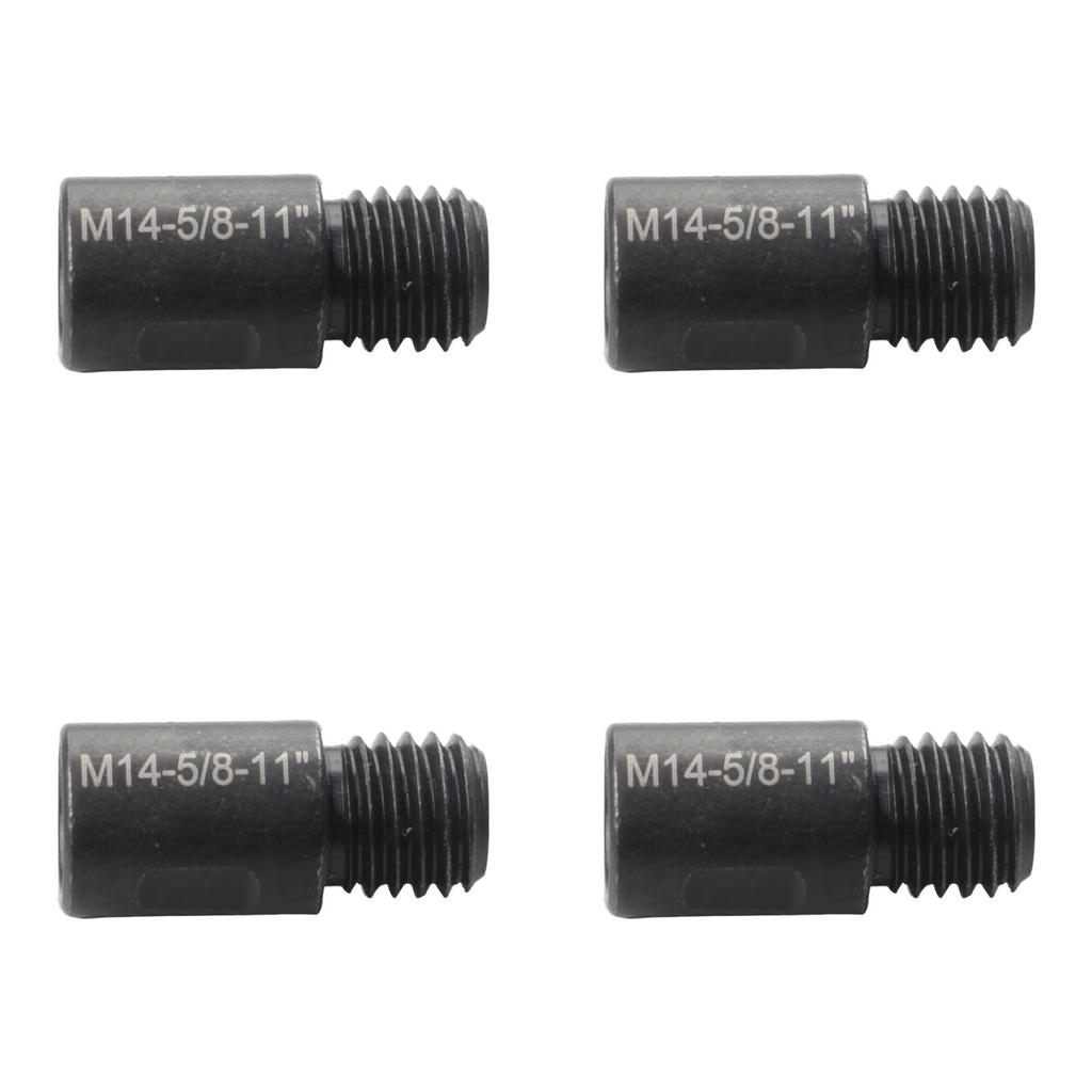 M10 For M14 4pcs Thread Adapter Converter For Angle Grinder Drill Bit Shank Angle Grinder Shaft Adapter Interface Connector