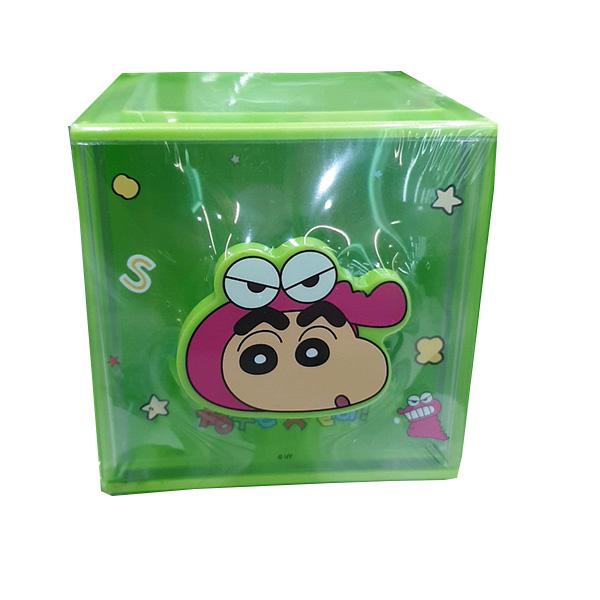 Shin-chan Large Handle Cube Box Crayon One thing