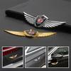 SKTF2 1Pcs Metal Car Emblem Body Trunk Decoration Sticker Accessories For Kia Picanto Rio Ceed Sportage Cerato Soul Sorento Optima