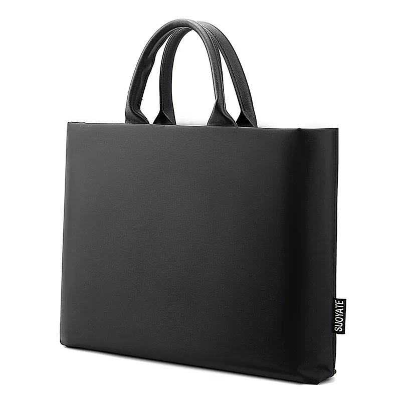 Waterproof Oxford Business Laptop Bag for Men Lightweight Messenger Briefcase