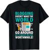 Citat despre Blogging Creator de Conținut Blogger Cadou Tricou Unisex