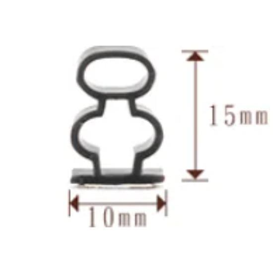 

6M силиконовая резиновая уплотнительная лента для дверей, окон, звукоизоляционная лента, самоклеящаяся лента 10x1/6/8/10/12/15 мм, оконная фурнитура 6M