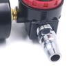 Spray Gun Air Pressure Regulator with Gauge 0-1MPa/0-10 Kgf/cm2 Air Flow Control Adjusting for Valve for Air Tools Alumi
