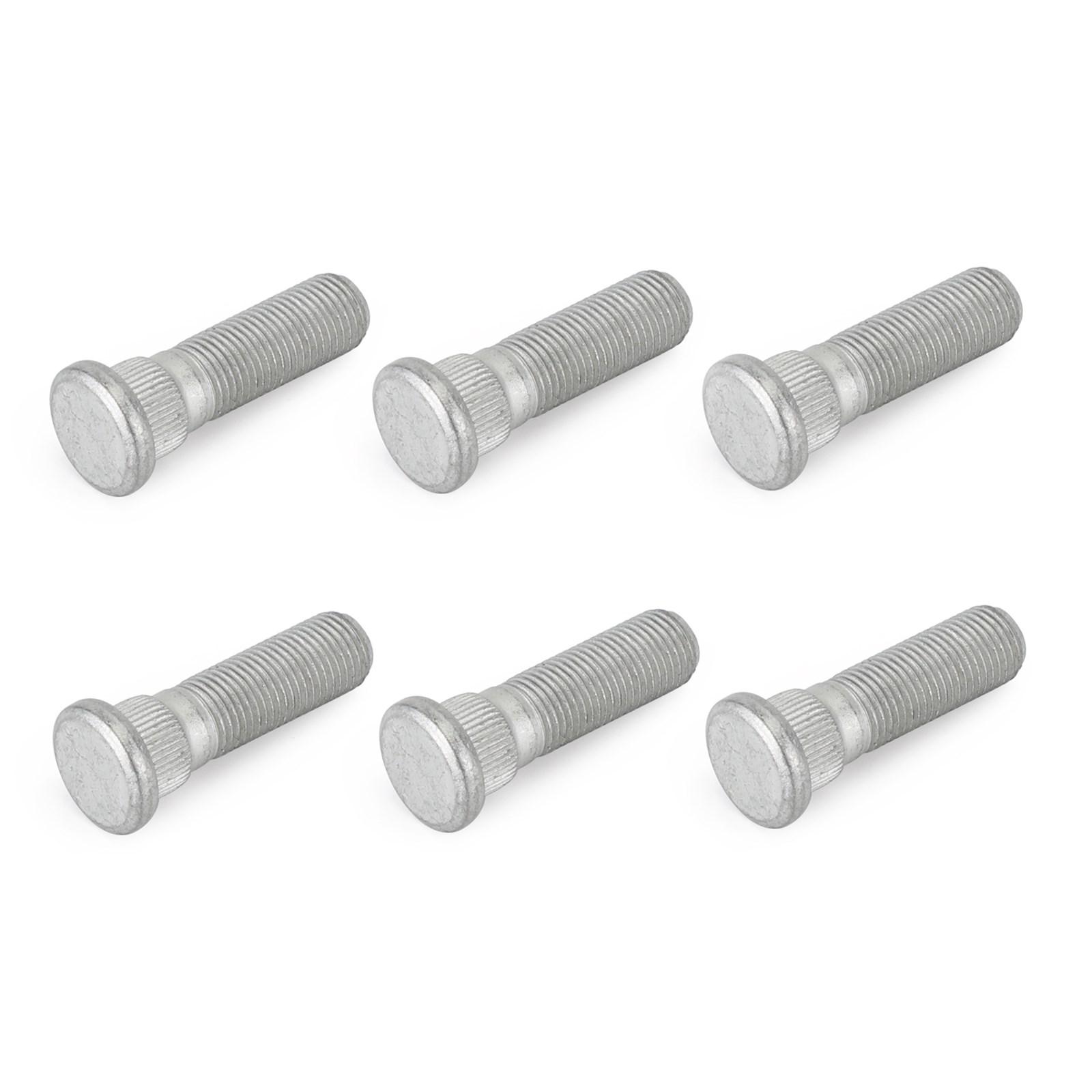 

6pcs Front Wheel Stud Kit Fit For Nissan Patrol GQ Y60 GU Y61 MQ Ford Maverick