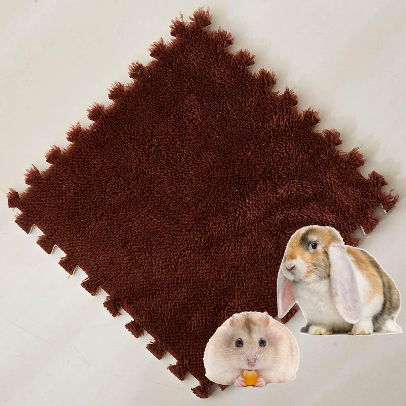 Waschbare Meerschweinchen Kaninchenkäfigmatte Wasserdichte Hamster-Bettmatte Käfig Urinunterlage Kleintier Kaninchen Maus Wiederverwendbare Matte