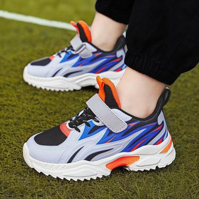 2024 Herbst Atmungsaktive Mesh Jungen Laufschuhe, Alter 7-12, Freizeit & Weiche Sohle Sneaker
