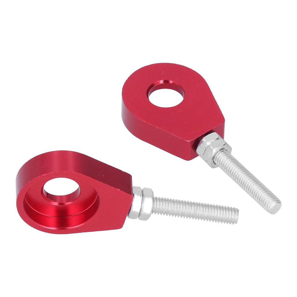2pcs 0.5in Chain Tensioner Adjusters Aluminum   for Motorcycles Mountain Bikes