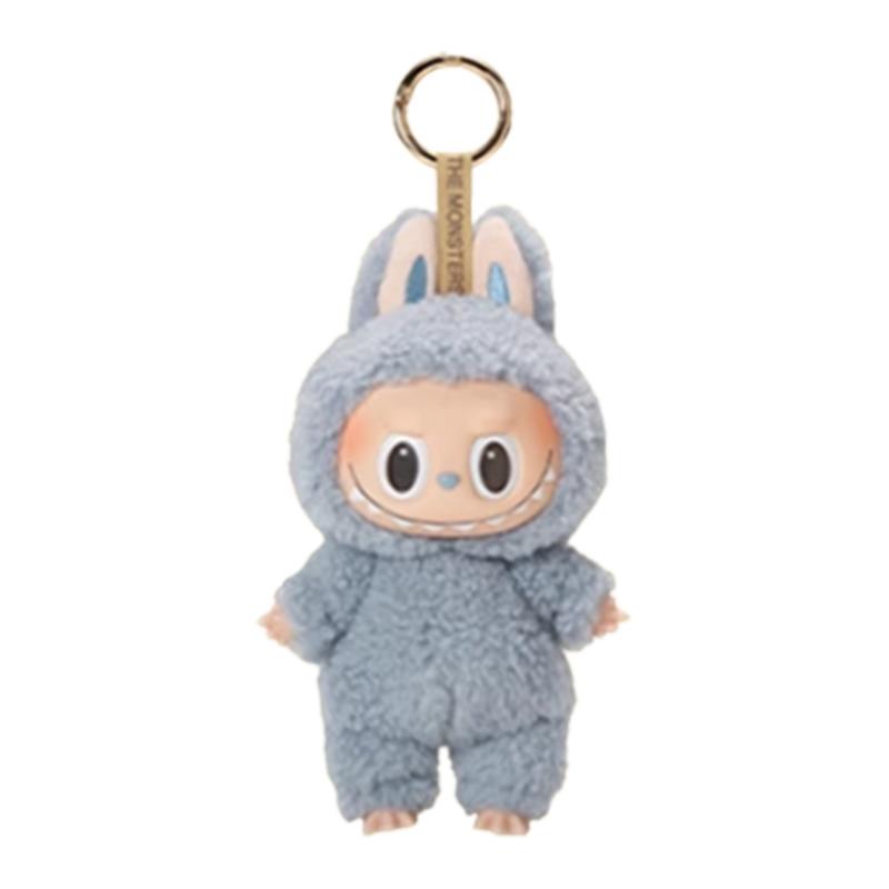 New POP MART Labubu The Monsters Exciting Macaron Lychee Berry Vinyl Plush Pendant PPMT-2310-0069
