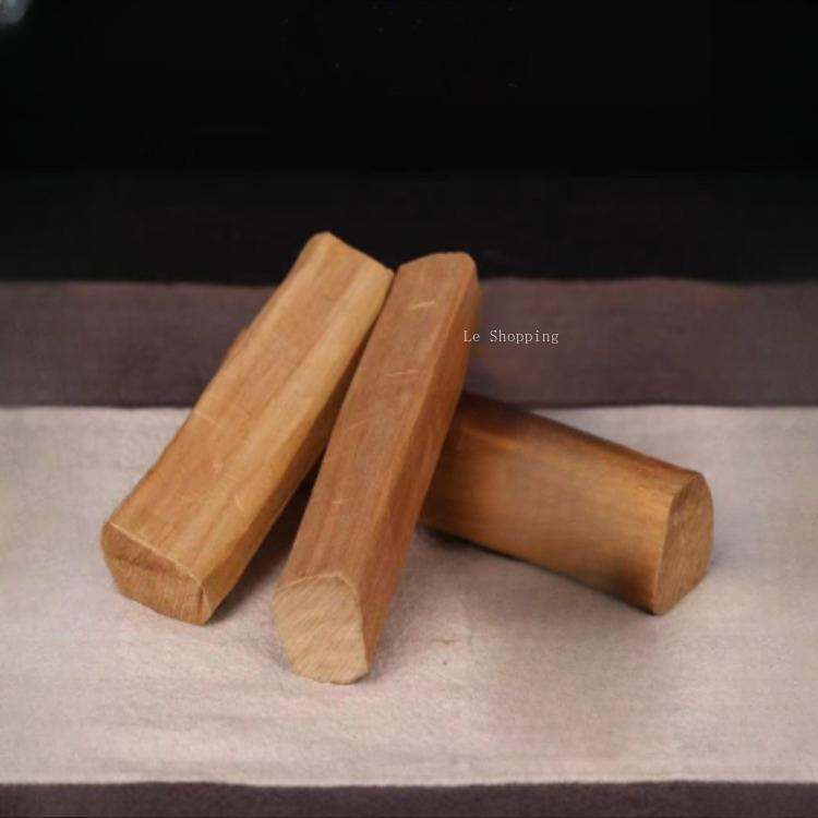 250/1000g Materiale Naturale Legno di Sandalo Segmento di Tronco di Sandalo Ciondolo Perline Buddha Auto Materiale per la Produzione di Aromaterapia Rinfrescante