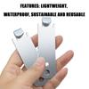 Fence Wire Twisting Tool 2X Sturdy Steel T Post Clips Wire Tightener Ergonomic Multifunctional Wire Twisting Tool Rustproof
