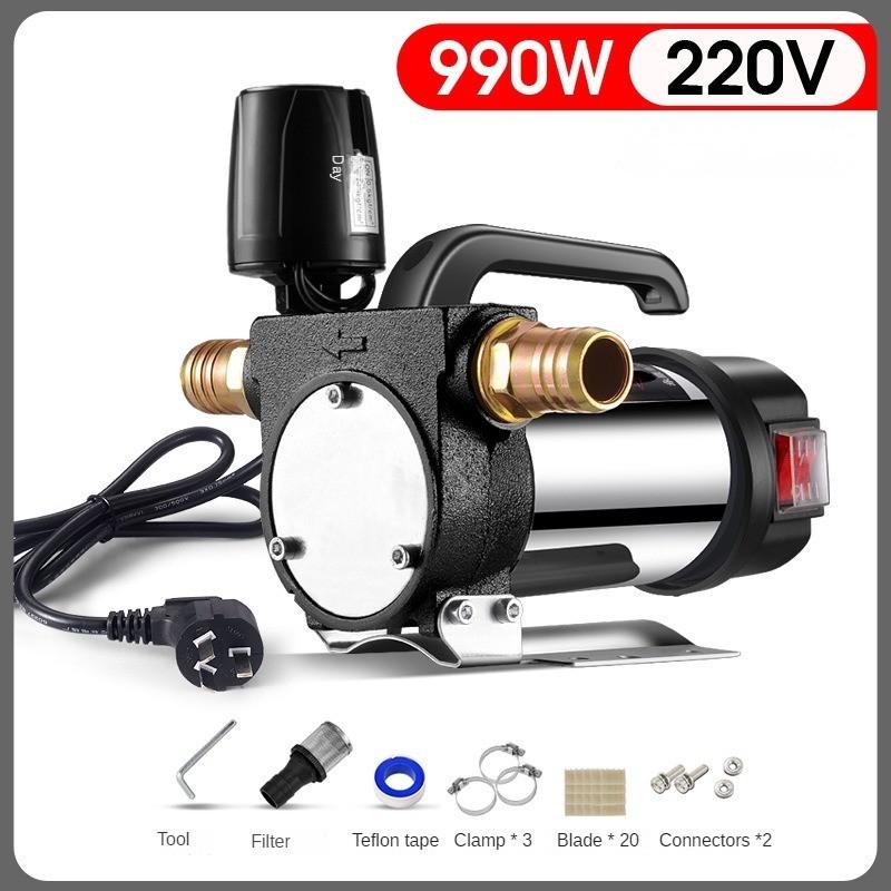990W Nešiojamas Automatinis Paleidimo Sustabdymo Elektrinis Dyzelinis Siurblys Didelės Galios Savaime Užsipildantis Elektrinis Alyvos Išsiurbimo Siurblys