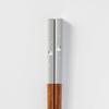 Sunlife Chopsticks, Dishwasher Safe, Adult, Long, Cute, 22.5cm, Shimaenaga (Long-tailed Tit) Design, Natural Wood, Gray, Made In Japan, H-06757