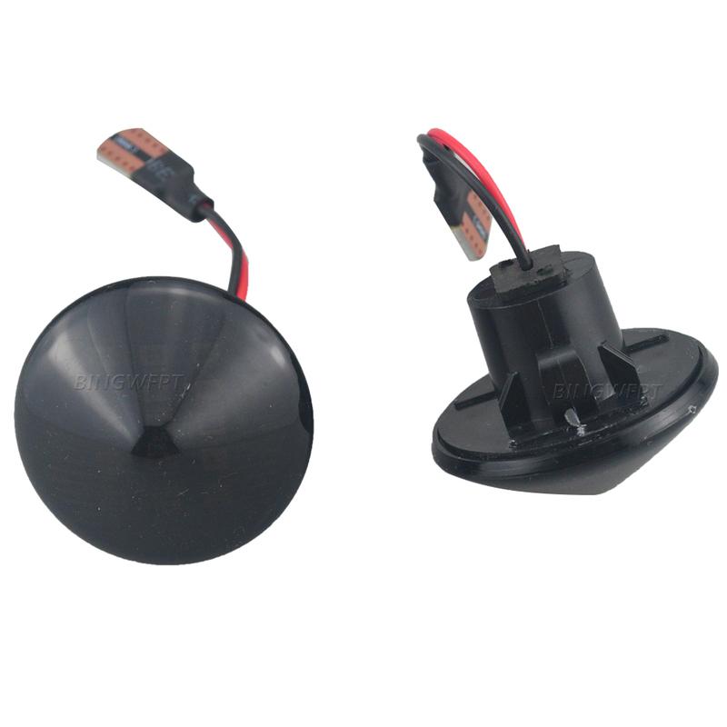 Left+Right For Fiat Punto 1999-2010 For Doblo 2001-2005 Car LED Dynamic Side Marker Turn Signal Light