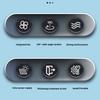 Auto Air Vent Fan Ventilation Radiator Car Cooling Fan Front Rear Window Exhaust Fan USB Charging Battery Solar Powered