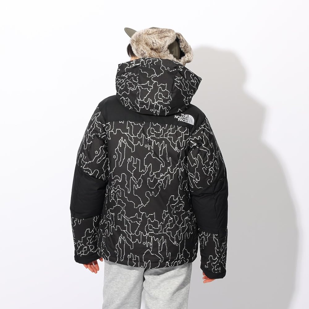 The North Face Novelty Baltro Light Down Warm and Black Tree Size S Jacket, Unisex, Windproof, Bark,