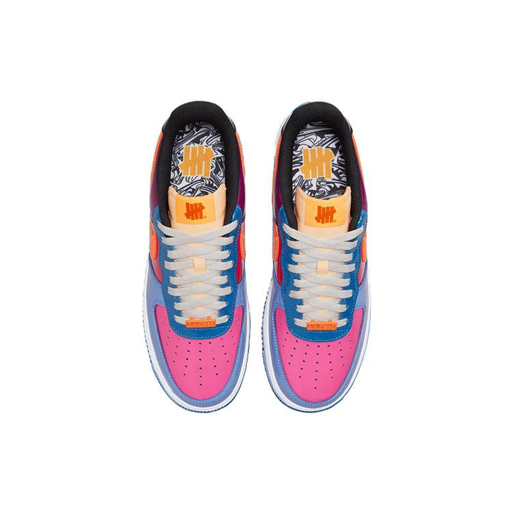 New Nike Air Force 1 Low Sp Undefeated Multi Patent Total Orange DV5255-400