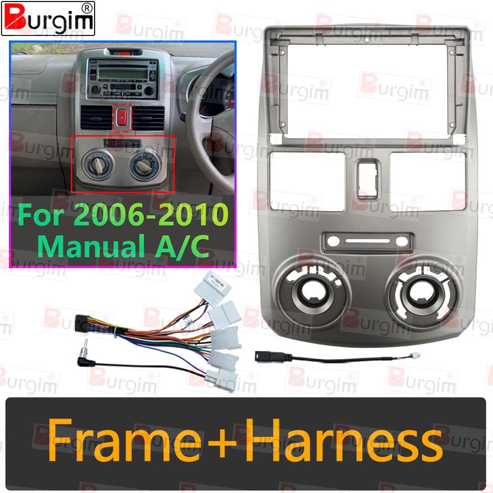 

Рамка для магнітоли для Daihatsu Terios J200 Toyota Rush 2006-2018 9-дюймова 2DIN панель стереосистеми 16-контактний роз єм джгута проводів frame cable-3