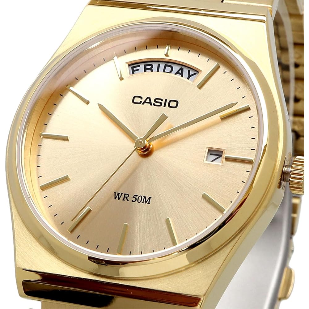 Casio Standard Analog Quartz Men's Watch MTP-B146G-9AV Gold Overseas Model