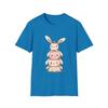 Unisex Softstyle Stacked Easter Bunnies T-Shirt | Cute, Whimsical, Soft Pastel