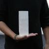 Castiçal de Selenite Cilindro 20 cm