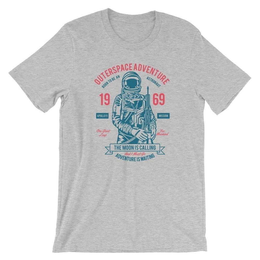 

Outerspace Adventure 69 T-Shirt. Spaceman Astronaut 100% Cotton Premium Tee NEW XL