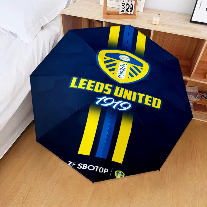 1PC Fc Crest Design Printed Umbrella Folding umbrella, automatic umbrella 8-Frame for Travel, camping Fan gifts Christmas Gifts