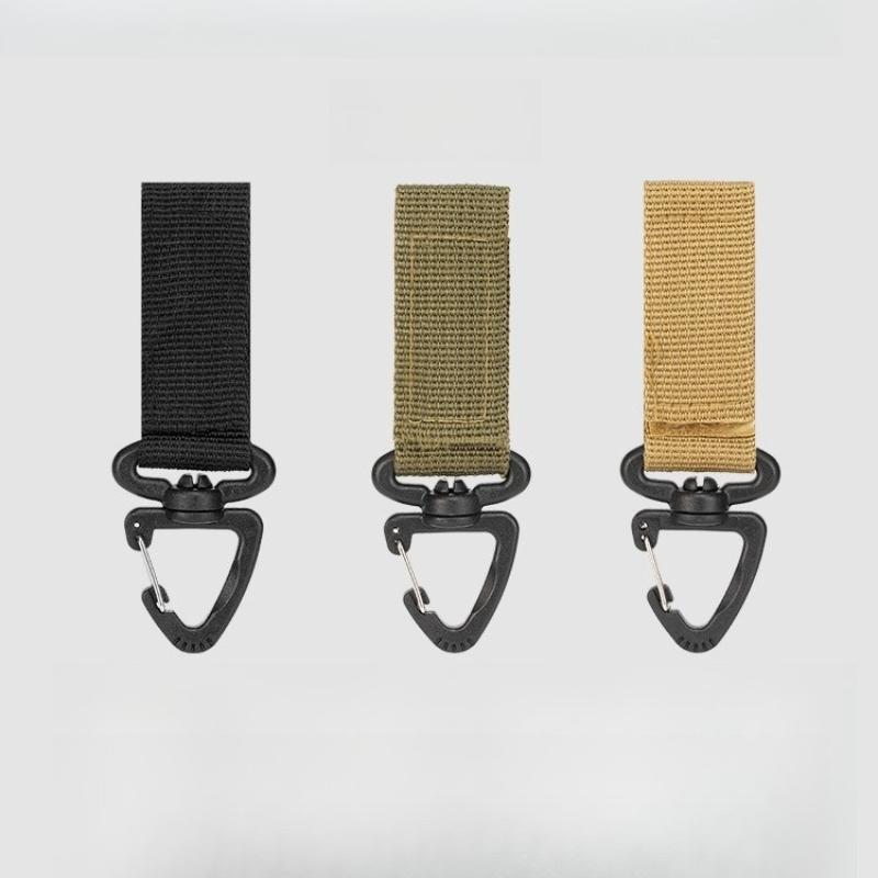 3 PC Multi-purpose Nylon Gloves Hook Work Gloves Safety Clip Outdoor Tactical Climbing Rope Camping Hanging Buck Outdoor Camping