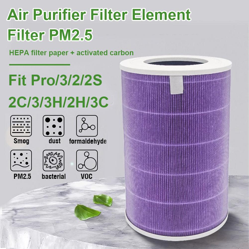 Air Purifier Replacement Filter with Activated Carbon Air Purifier Filter for Mi Air Purifier 2S 2C 2H Pro 3C 3H