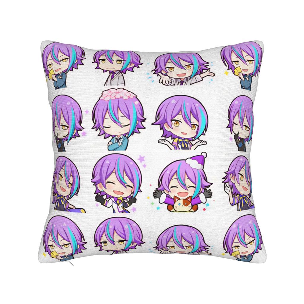 Project Sekai Rui Kamishiro Anime Game Pillow Cover Funny Pillow Case For Sofa Couch Bed Living Room Print Cushion Cover