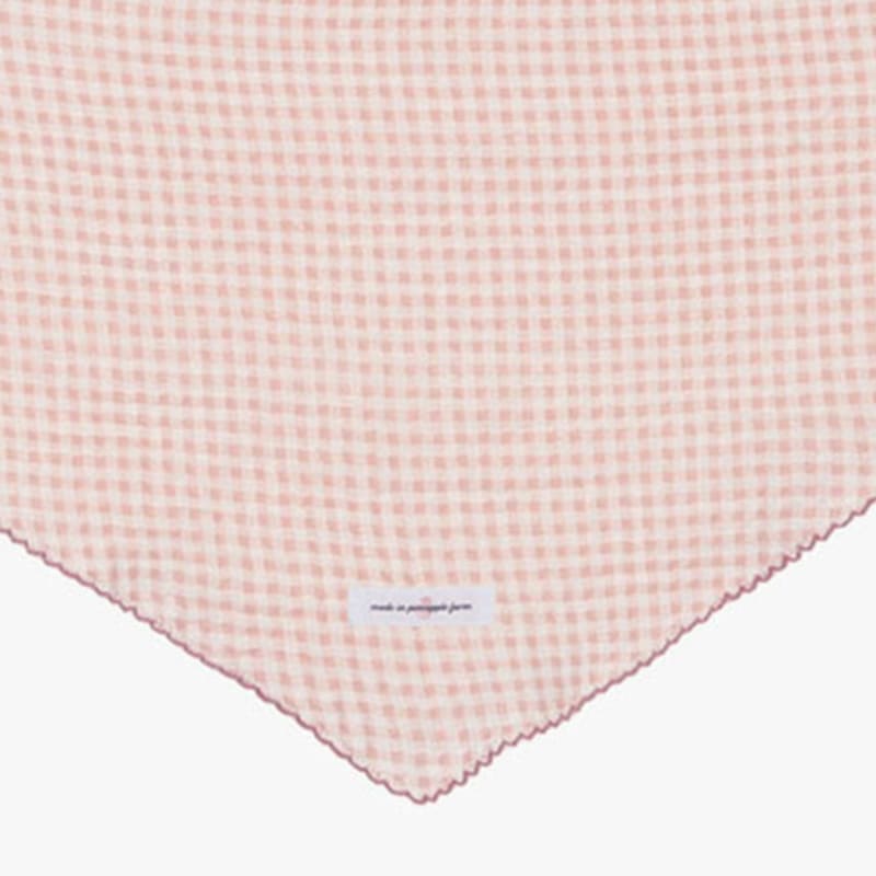PINK PINEAPPLE ANNE`S CHECK SCARF_PINK