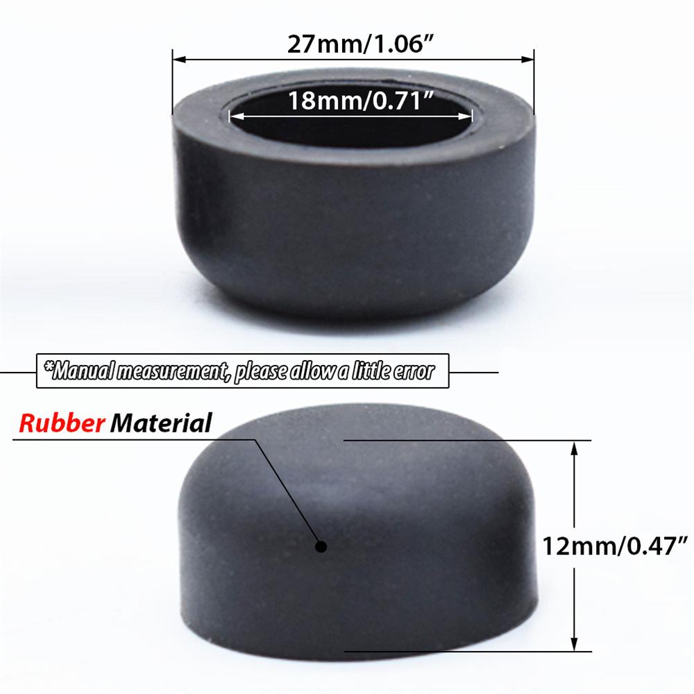 

New 2Pcs Car Windshield Wiper Washer Arm Nut Cap Cover For Honda Fit Civic CRV Acura