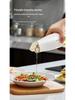 Automatic Leak-Proof Glass Oil Pot for Kitchen - Open/Close Eyewear with Non-Hanging Design, Suitable for Oil, Vinegar, Soy Sauce, and Seasonings.